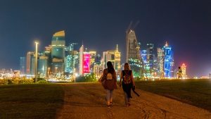 Watch Doha Corniche And Dhows